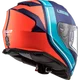 Шолом LS2 FF800 STORM SLANT MATT BLUE FLUO ORANGE