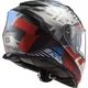 Шолом LS2 FF800 STORM SPRINTER BLACK RED TITANIUM