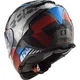 Шолом LS2 FF800 STORM SPRINTER BLACK RED TITANIUM