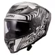 Мотошлем LS2 FF807 DRAGON ENTHUM SILVER