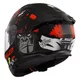 Шлем LS2 FF808 STREAM 2 ANGRY MONKEY MATT BLACK RED