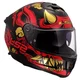 Мотошлем LS2 FF808 STREAM 2 DRAKO MATT BLACK RED