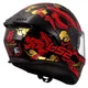 Мотошлем LS2 FF808 STREAM 2 DRAKO MATT BLACK RED