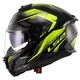 Шолом LS2 FF808 STREAM 2 FURY BLACK HI-VIS YELLOW