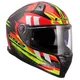 Мотошлем LS2 FF811 VECTOR 2 C TANTIC RED HI-VIS YELLOW