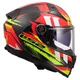 Мотошлем LS2 FF811 VECTOR 2 C TANTIC RED HI-VIS YELLOW