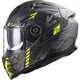 Шолом LS2 FF811 VECTOR 2 TECHBOT MATT TITANIUM HI-VIS YELLOW