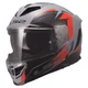 Мотошолом LS2 FF818 STORM 3 DYNAMO GREY RED