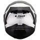 Мотошолом LS2 FF820 RAPID 3 FLOW GLOSS WHITE GREY