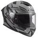 Мотошлем LS2 FF820 RAPID 3 XTREM MATT BLACK GREY