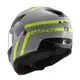Шолом модулярний LS2 FF908 STROBE 2 AUTOX GREY H-V YELLOW