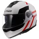 Шлем модулярный LS2 FF908 STROBE 2 AUTOX WHITE RED