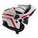 Шлем модулярный LS2 FF908 STROBE 2 AUTOX WHITE RED