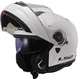 Шолом модулярний LS2 FF908 STROBE 2 GLOSS WHITE