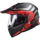 Шолом LS2 MX436 PIONEER EVO ADVENTURER MATT BLACK RED