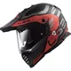 Шолом LS2 MX436 PIONEER EVO ADVENTURER MATT BLACK RED