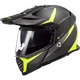 Шолом LS2 MX436 PIONEER EVO ROUTER MATT BLACK HI-VIS YELLOW