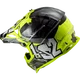 Кросовий шолом LS2 MX437 FAST EVO CRUSHER BLACK HI-VIS YELLOW
