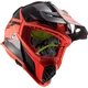 Кросовий шолом LS2 MX437 FAST EVO ROAR MATT BLACK RED
