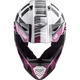 Кросовий шолом LS2 MX437 FAST EVO XCODE GLOSS WHITE VIOLET