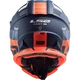 Кросовий шолом LS2 MX437 FAST EVO XCODE MATT FLUO ORANGE