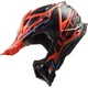 Мотошолом LS2 MX700 SUBVERTER EVO STOMP FLUO ORANGE BLACK