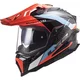 Кросовий шолом LS2 MX701 C EXPLORER FRONTIER BLUE FLUO ORANGE