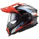 Кросовий шолом LS2 MX701 C EXPLORER FRONTIER BLUE FLUO ORANGE