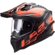 Кросовий шолом LS2 MX701 EXPLORER ALTER MATT BLACK FLUO ORANGE
