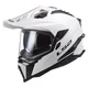 Мотошолом LS2 MX701 EXPLORER SOLID WHITE