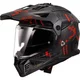 Шолом LS2 MX702 PIONEER 2 CRAZY MATT BLACK RED