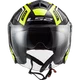 Шлем открытый LS2 OF573 TWISTER 2 FLIX BLACK H-V YELLOW