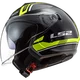 Шлем открытый LS2 OF573 TWISTER 2 FLIX BLACK H-V YELLOW