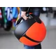 Шлем открытый LS2 OF597 CABRIO VIA MATT FLUO ORANGE BLACK