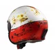 Відкритий шолом LS2 OF599 SPITFIRE RUST WHITE RED