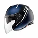 Мотошлем SCHUBERTH M1 PRO BLUE WHITE MATT