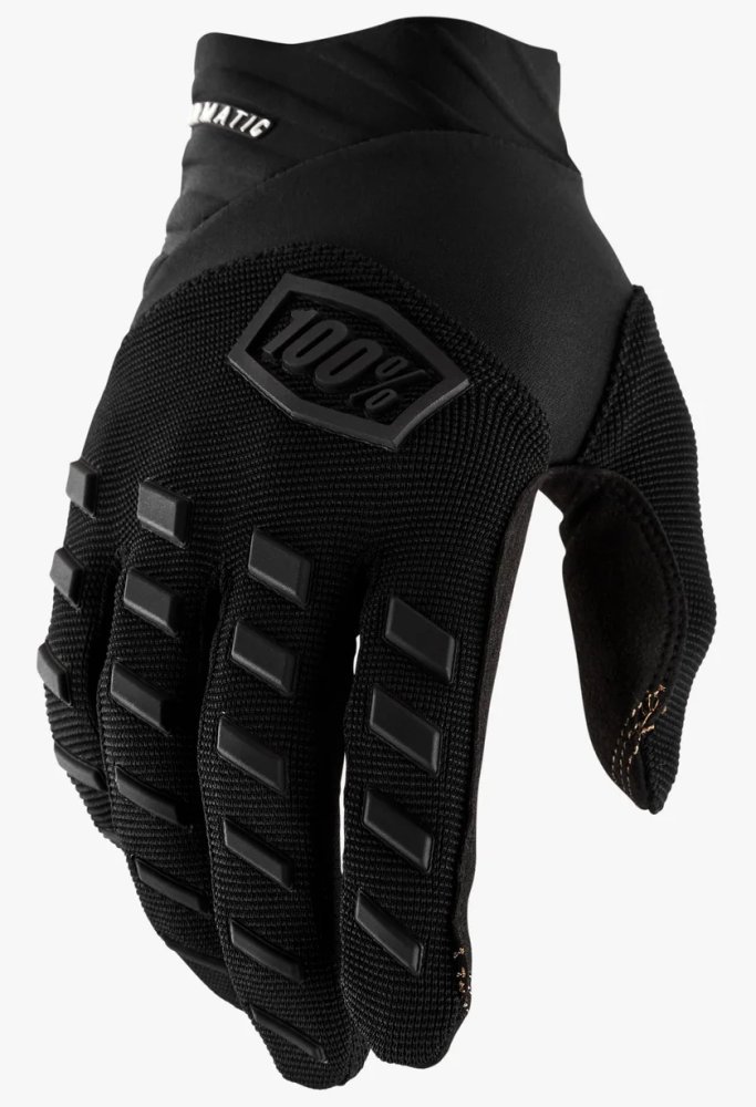 100 Percent % AIRMATIC YOUTH GLOVE [BLACK]