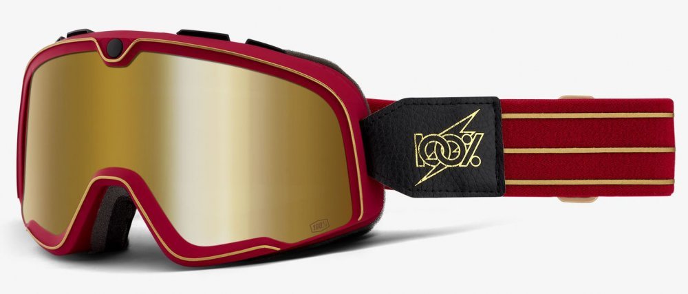 100 Percent % BARSTOW GOGGLE CARTIER - TRUE GOLD LENS