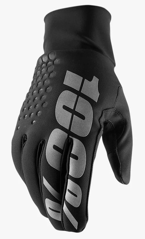 100 Percent % BRISKER HYDROMATIC GLOVE [BLACK]