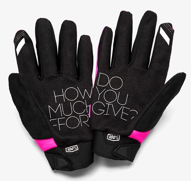 100 Percent % BRISKER WOMEN GLOVE [PINK]