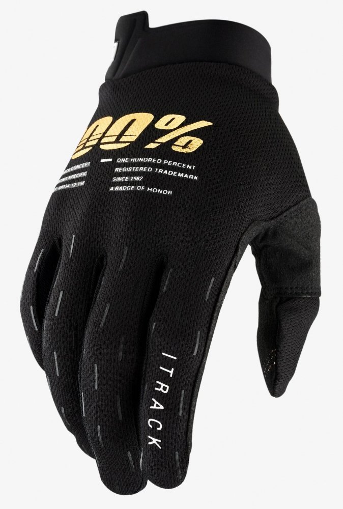 100 Percent % ITRACK GLOVE [BLACK]