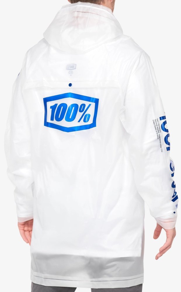 100 Percent % TORRENT RAINCOAT [CLEAR]