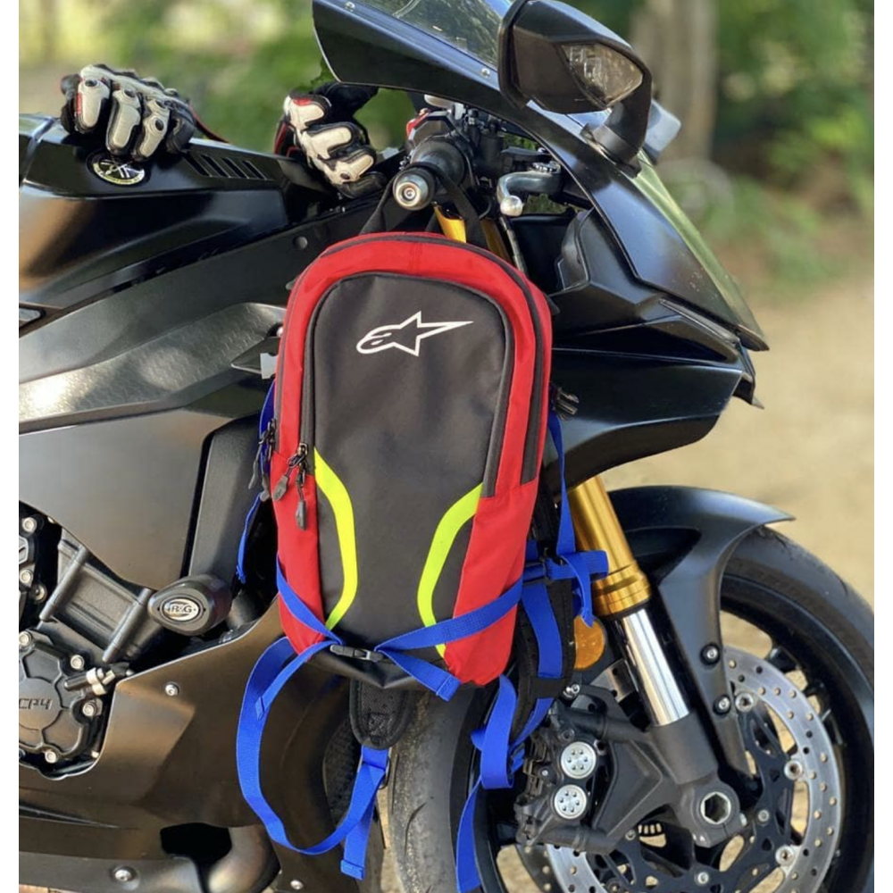 ALPINESTARS IGUANA HYDRATION BLACK/BLUE/RED