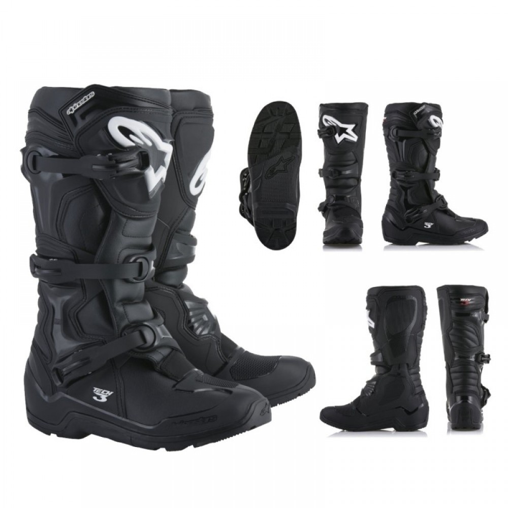 ALPINESTARS TECH 3 ENDURO BLACK