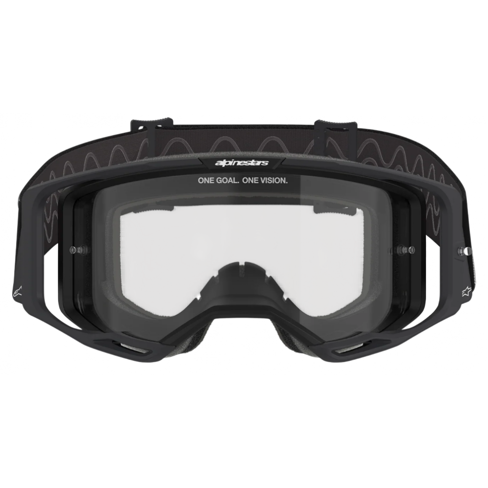 ALPINESTARS VISION 8 BLACK -CLEAR