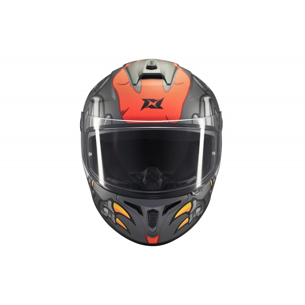 Axxis DRAKEN S B5 DINOTOON RED MATT
