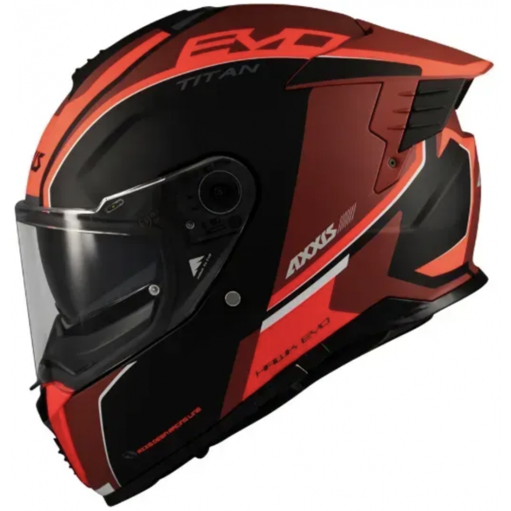 Axxis HAWK SV EVO TITAN B5 RED MATT