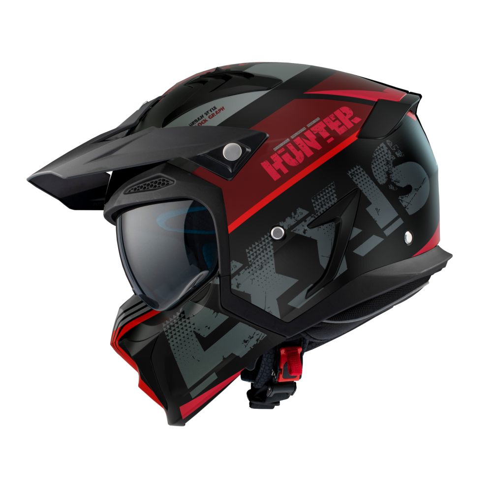 Axxis HUNTER SV BLOCK B5 RED MATT