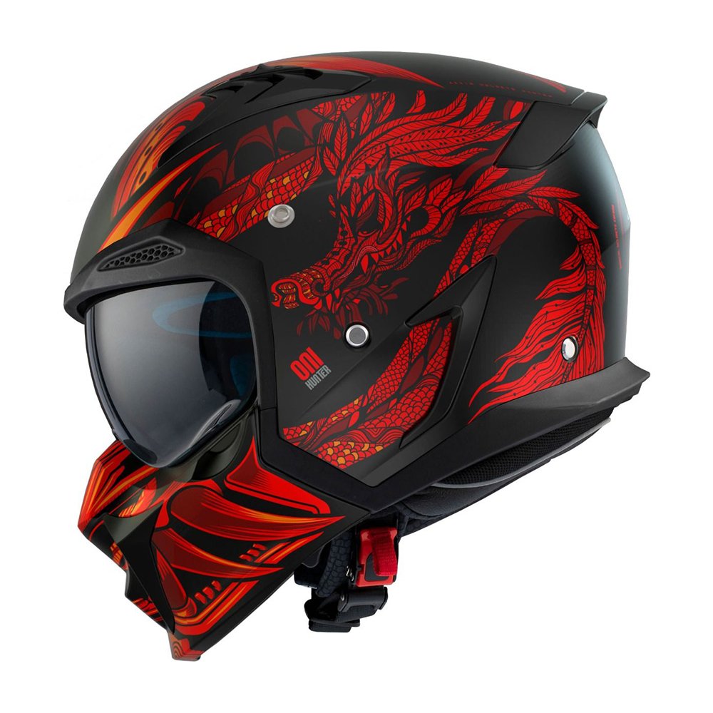 Axxis HUNTER SV ONI B5 RED MATT