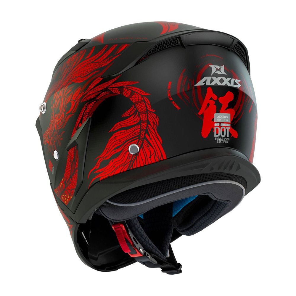 Axxis HUNTER SV ONI B5 RED MATT